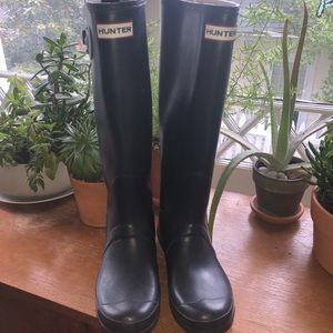 Hunter rain boots